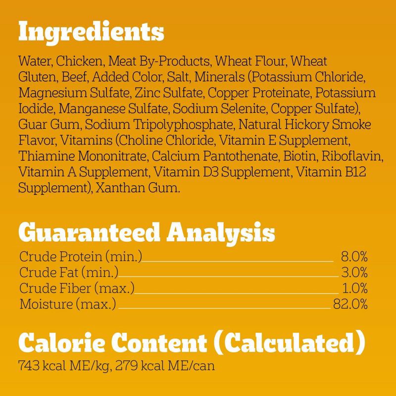 slide 9 of 10, Pedigree Beef Flavor Choice Cuts in Gravy Wet Dog Food - 13.2oz, 13.2 oz
