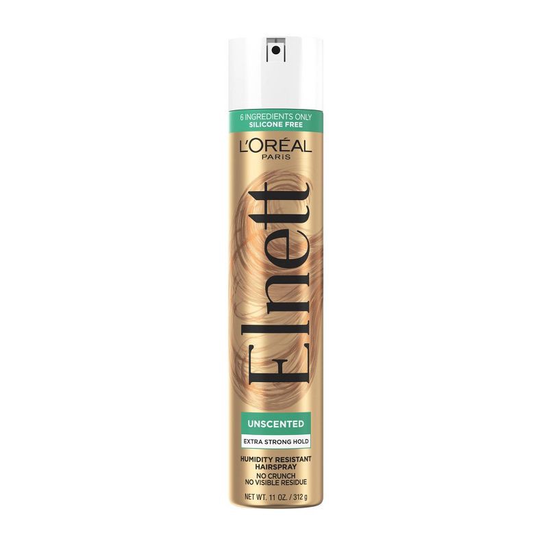 slide 1 of 10, L'Oreal Paris Elnett Satin Extra Strong Hold Unscented Hair Spray - 11oz, 11 oz