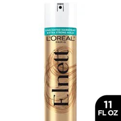 L'Oreal Paris Elnett Satin Extra Strong Hold Unscented Hair Spray - 11oz