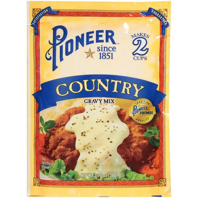 slide 1 of 4, Pioneer Brand Country Gravy Mix 2.75oz, 2.75 oz