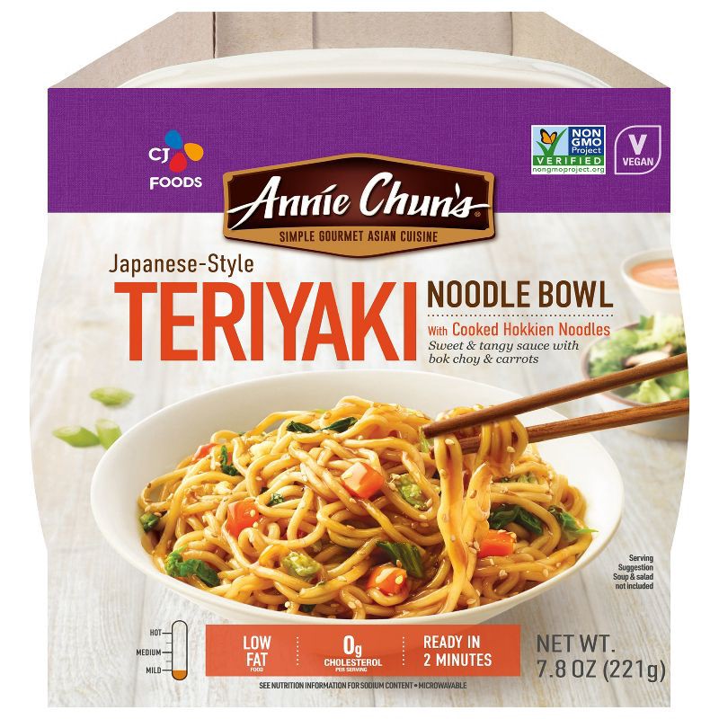 slide 6 of 8, Annie Chuns Annie Chun's Vegan Noodle Bowl Teriyaki - 7.8oz, 7.8 oz