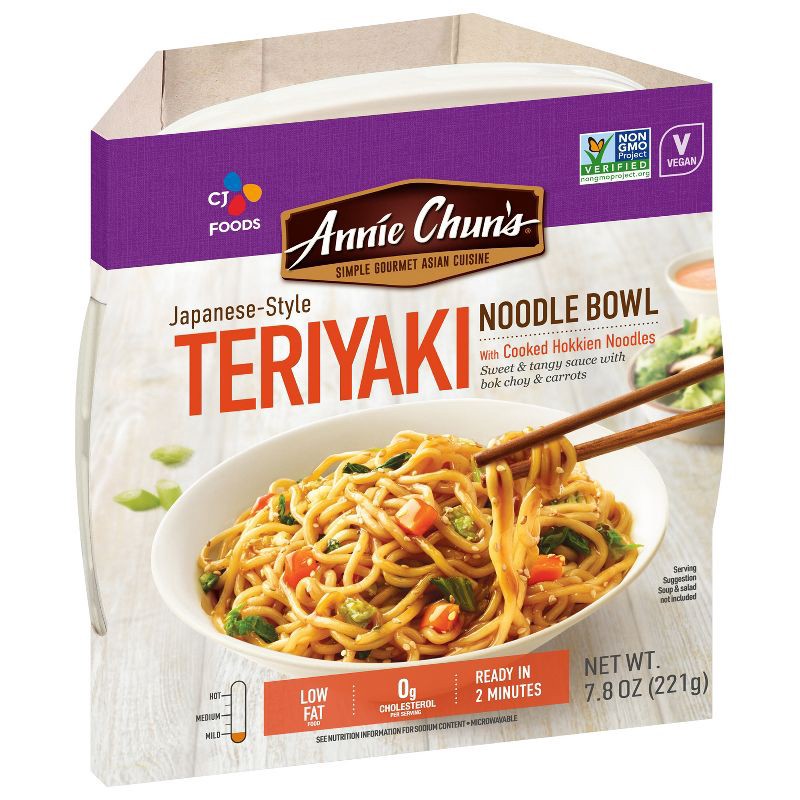 slide 7 of 8, Annie Chuns Annie Chun's Vegan Noodle Bowl Teriyaki - 7.8oz, 7.8 oz