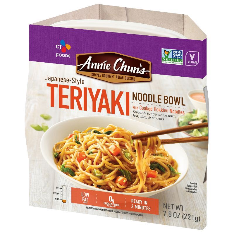 slide 8 of 8, Annie Chuns Annie Chun's Vegan Noodle Bowl Teriyaki - 7.8oz, 7.8 oz