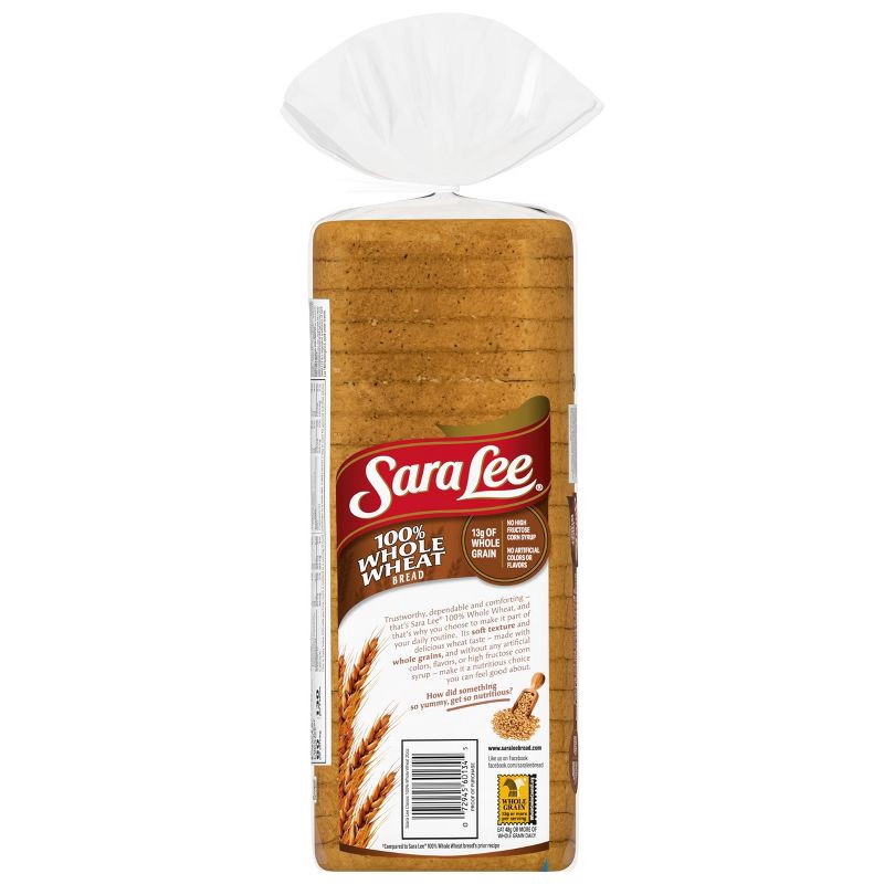 slide 5 of 11, Sara Lee Classic Whole Wheat Bread - 20oz, 20 oz