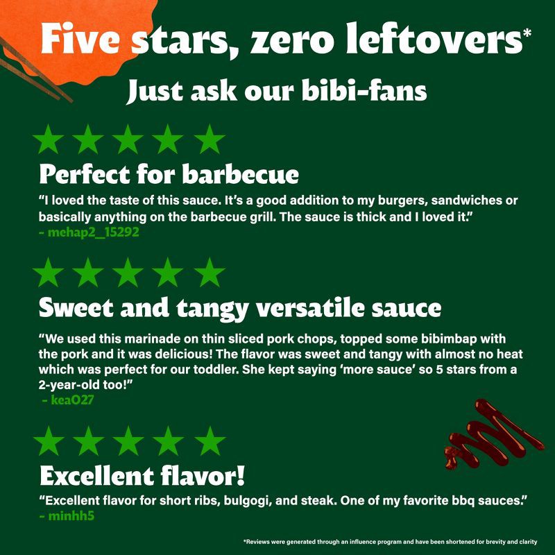 slide 7 of 9, Bibigo Korean BBQ Marinade & Sauce Original - 16.9oz, 16.9 oz