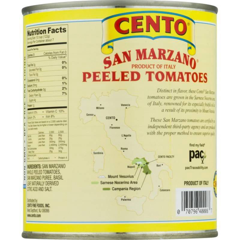 slide 2 of 3, Cento San Marzano Peeled Tomatoes 28oz, 28 oz