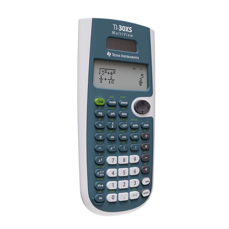 slide 2 of 5, Texas Instruments TI-30XS Multiview Scientific Calculator: AP & SAT Approved, 1 ct