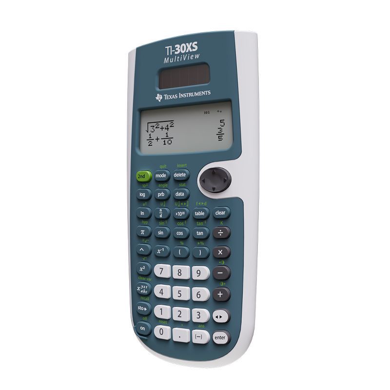 slide 3 of 5, Texas Instruments TI-30XS Multiview Scientific Calculator: AP & SAT Approved, 1 ct