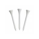 Callaway 3.25" Wood Golf Tees - White: Wooden Golf Accessories, Pack of 75