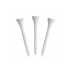 Callaway 3.25" Wood Golf Tees - White: Wooden Golf Accessories, Pack of 75