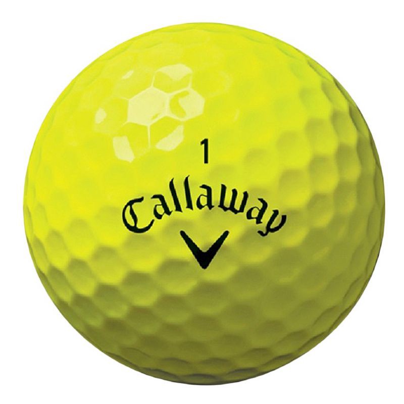 slide 2 of 4, Callaway Supersoft Golf Balls 12pk - Yellow, 12 ct