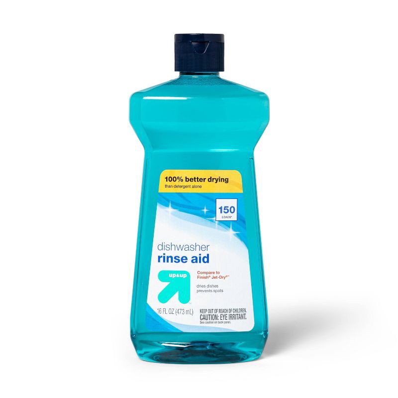 slide 3 of 4, Dishwasher Rinse Aid - 16oz - up&up™, 16 oz