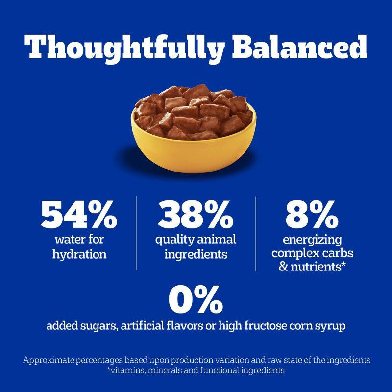 slide 6 of 10, Pedigree Beef, Gravy and Chicken Flavor Variety Pack Choice Cuts in Gravy Wet Dog Food - 13.2oz/12ct, 13.2 oz, 12 ct