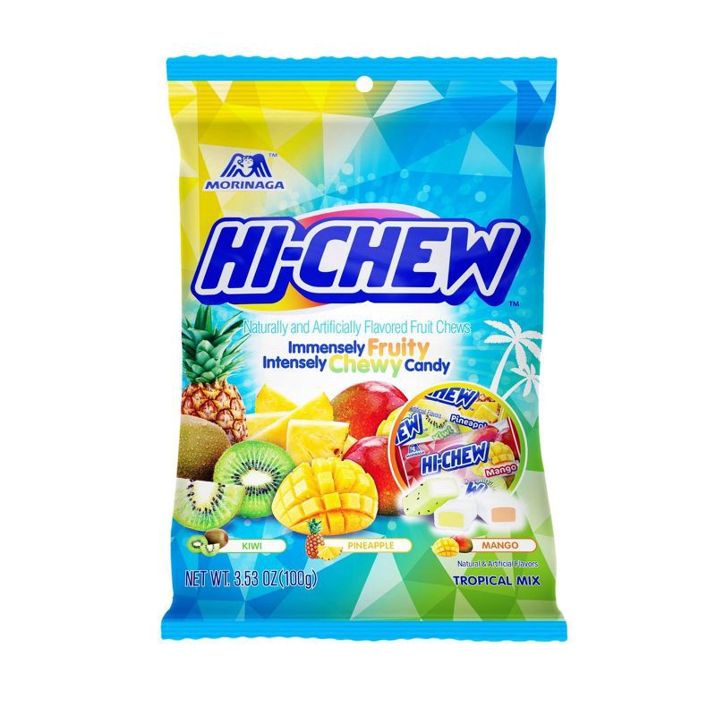 slide 1 of 5, Morinaga Hi-Chew Tropical Mix Fruit Chews 3.53oz, 3.53 oz