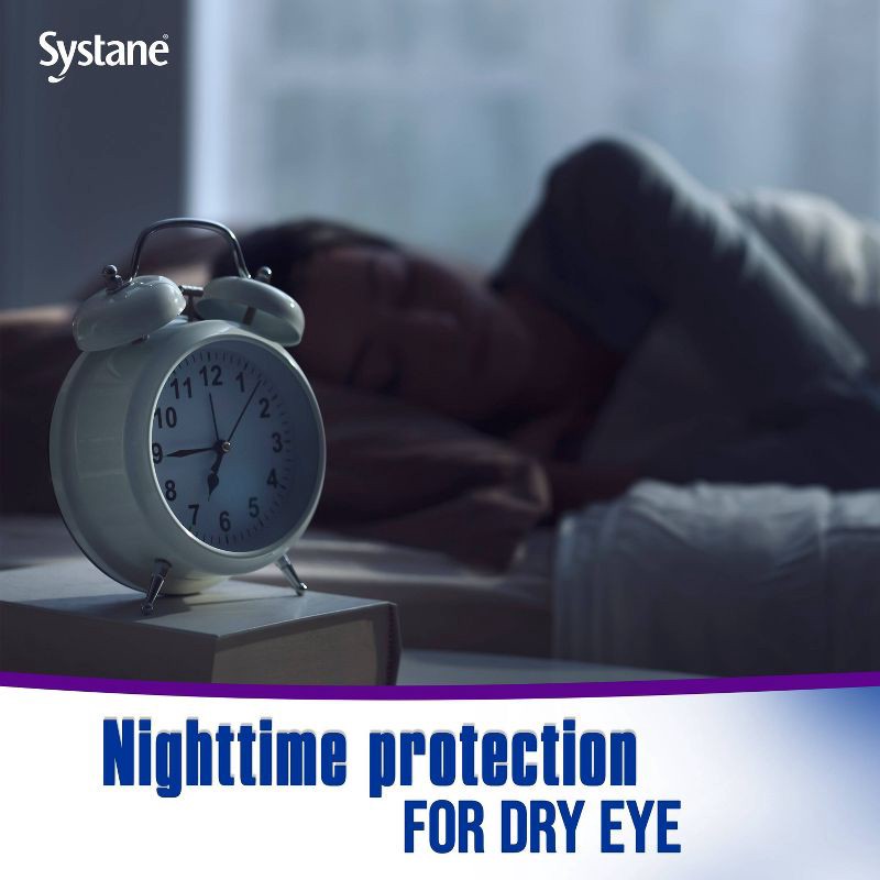 slide 5 of 8, Systane Gel Nighttime Protection Eye Lubricant - 0.35 fl oz, 0.35 fl oz