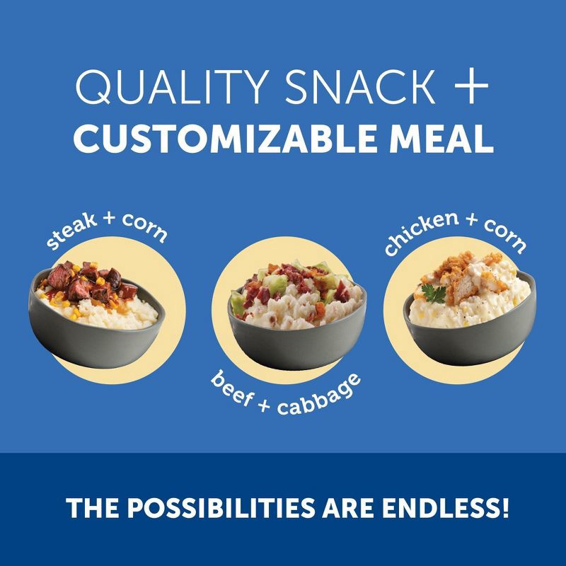 slide 9 of 10, Idahoan Gluten Free Butter & Herb Mashed Potatoes - 4oz, 4 oz