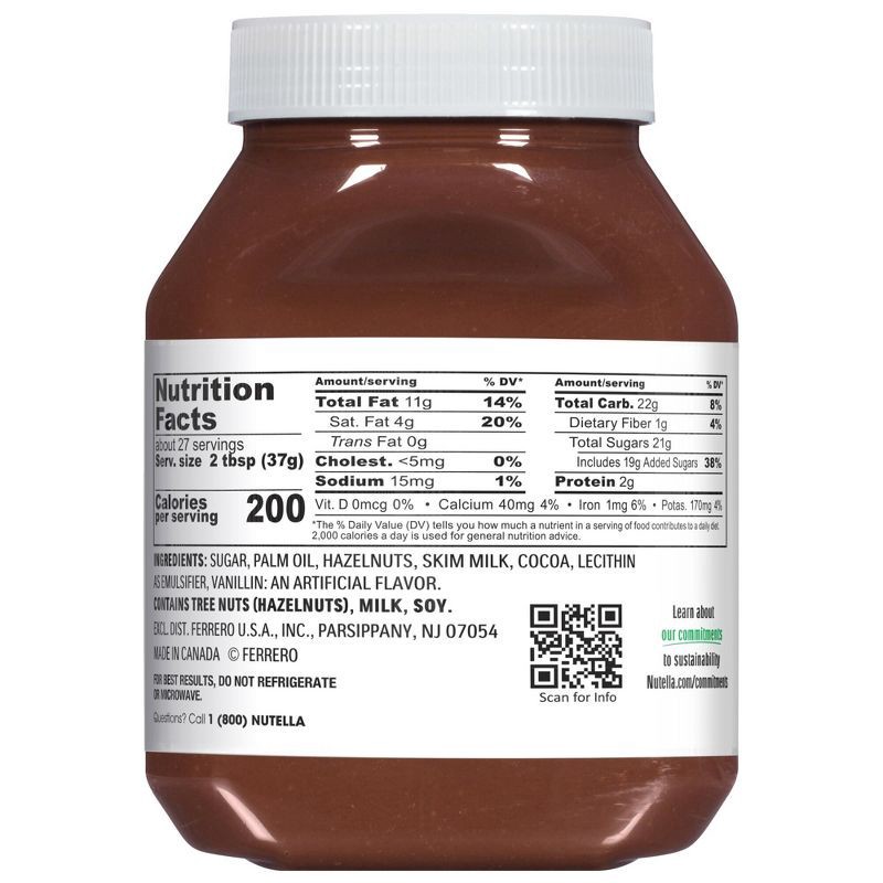 slide 2 of 8, Nutella Hazelnut Spread - 35.2oz, 35.2 oz