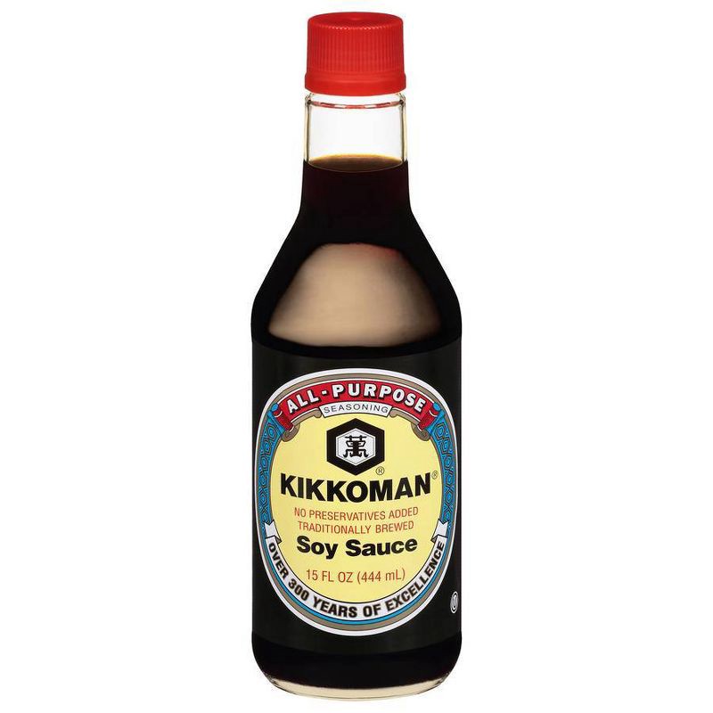 slide 1 of 4, Kikkoman Soy Sauce 15oz, 15 oz