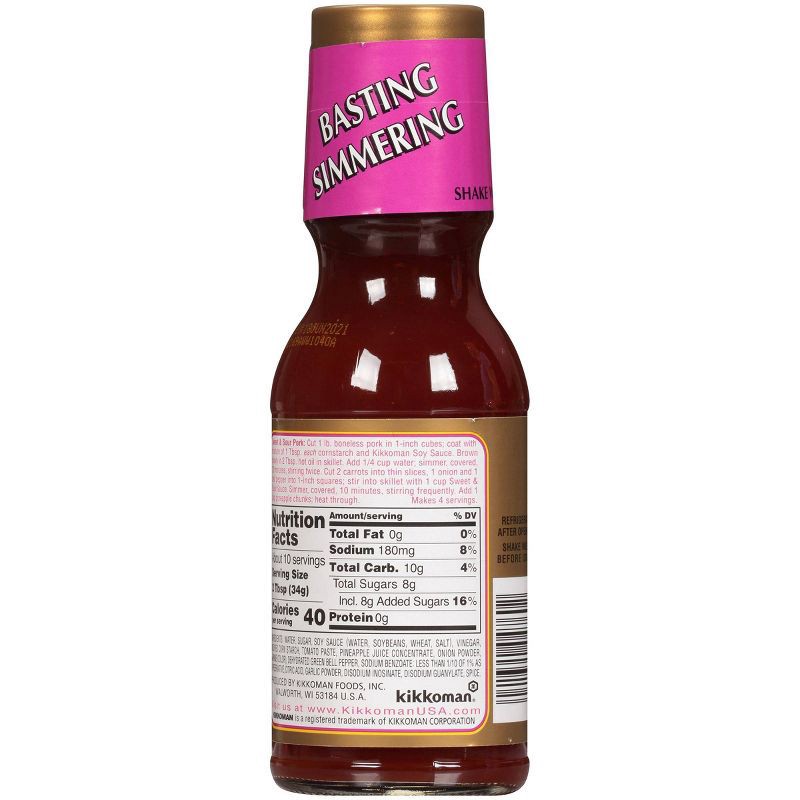 slide 4 of 4, Kikkoman Sweet & Sour Sauce 11.5 fl oz, 11.5 fl oz