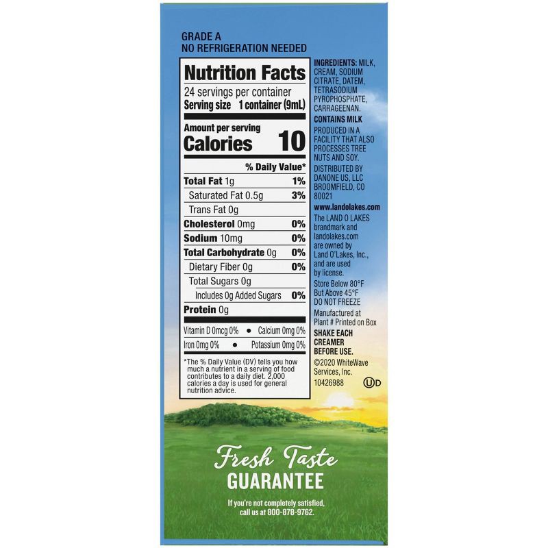 slide 2 of 9, Land O'Lakes Land O Lakes Mini Moo's Half & Half Creamer - 24ct/0.30 fl oz, 24 ct, 0.30 fl oz