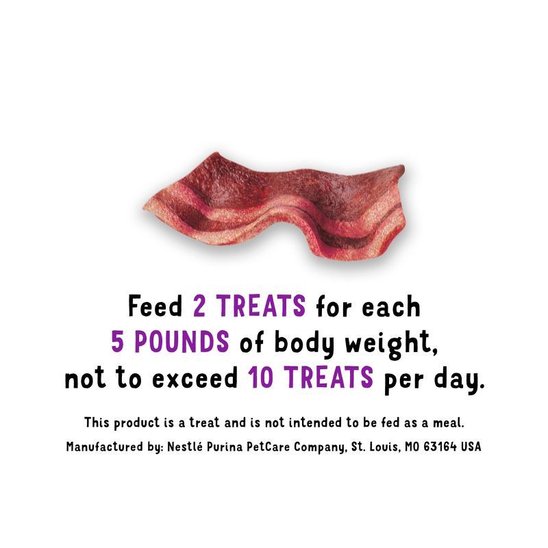slide 8 of 9, Purina Beggin' Small Breed Original Bacon and Pork Flavor Chewy Dog Treats - 6oz, 6 oz