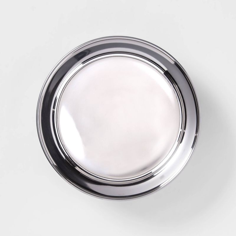 slide 3 of 3, Non-skid Stainless Steel Dog Bowl - 8 cups - Boots & Barkley™, 1 ct