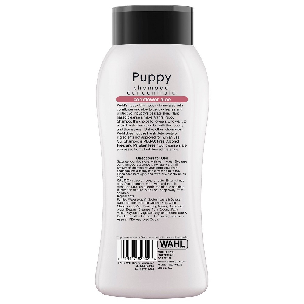 slide 2 of 3, Wahl Puppy Gentle Formula Baby Fresh Shampoo Concentrate, 24 fl oz