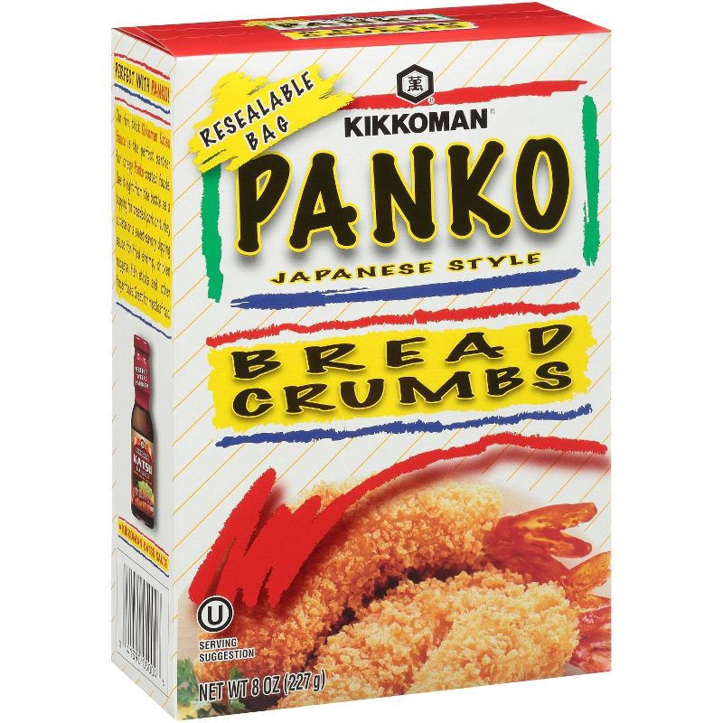 slide 1 of 6, Kikkoman Panko Bread Crumbs 8oz, 8 oz