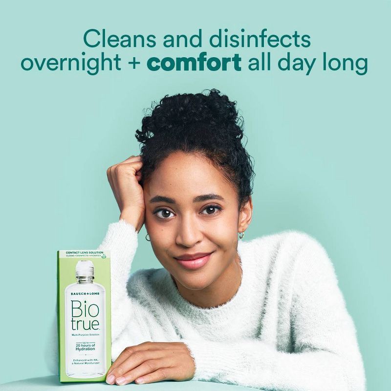 slide 3 of 8, Biotrue Travel Size Contact Solution for Multipurpose Lens Care - 2 fl oz, 2 fl oz
