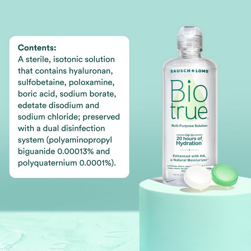 slide 8 of 8, Biotrue Travel Size Contact Solution for Multipurpose Lens Care - 2 fl oz, 2 fl oz