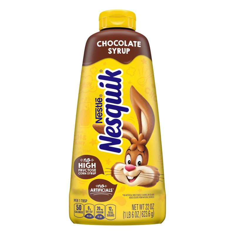 slide 10 of 10, Nestle Nesquik Chocolate Syrup - 22oz, 22 oz