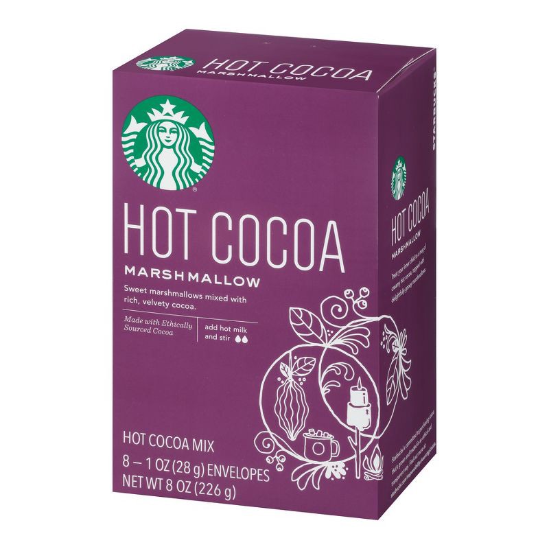 slide 2 of 3, Starbucks Marshmallow Hot Cocoa Mix - 8ct, 8 ct