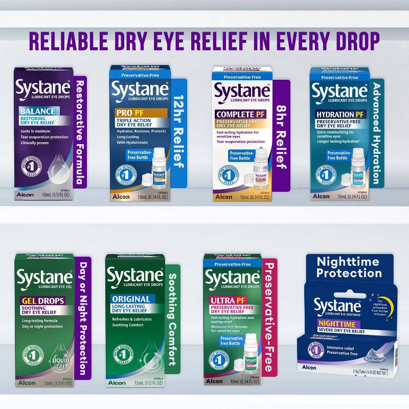slide 7 of 8, Systane Balance Lubricant Eye Drops Twin Pack - 2ct, 2 ct