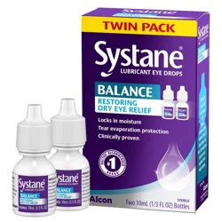 Systane Balance Lubricant Eye Drops Twin Pack - 2ct