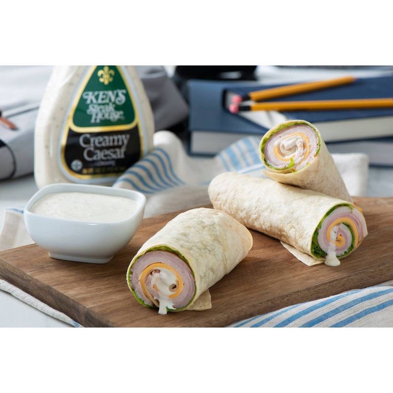 slide 2 of 4, Ken's Steak House Creamy Caesar Salad Dressing - 16 fl oz, 16 fl oz