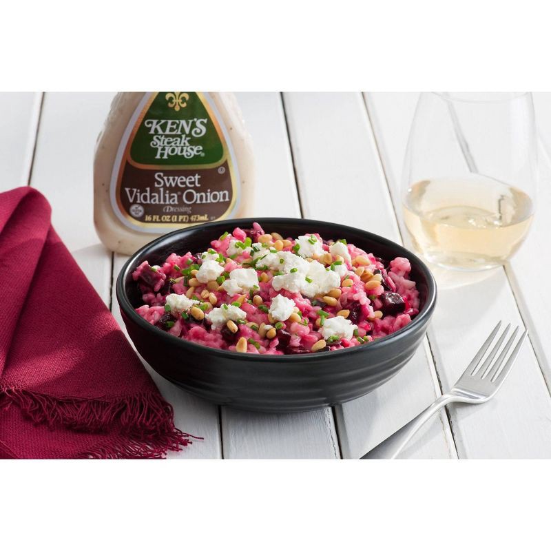 slide 4 of 4, Ken's Steak House Lite Sweet Vidalia Onion Salad Dressing - 16fl oz, 16 fl oz