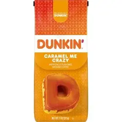 Dunkin' Donuts Caramel Cake Medium Roast Ground Coffee - 11oz