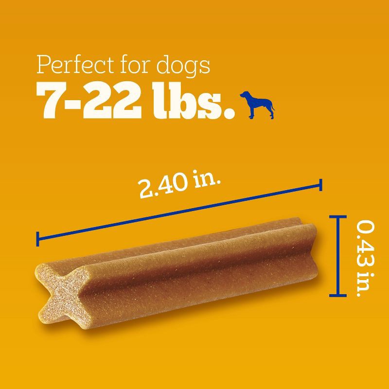 slide 4 of 10, Pedigree Dentastix Dental Dog Treats with Chicken for Small Dog - 24ct, 24 ct