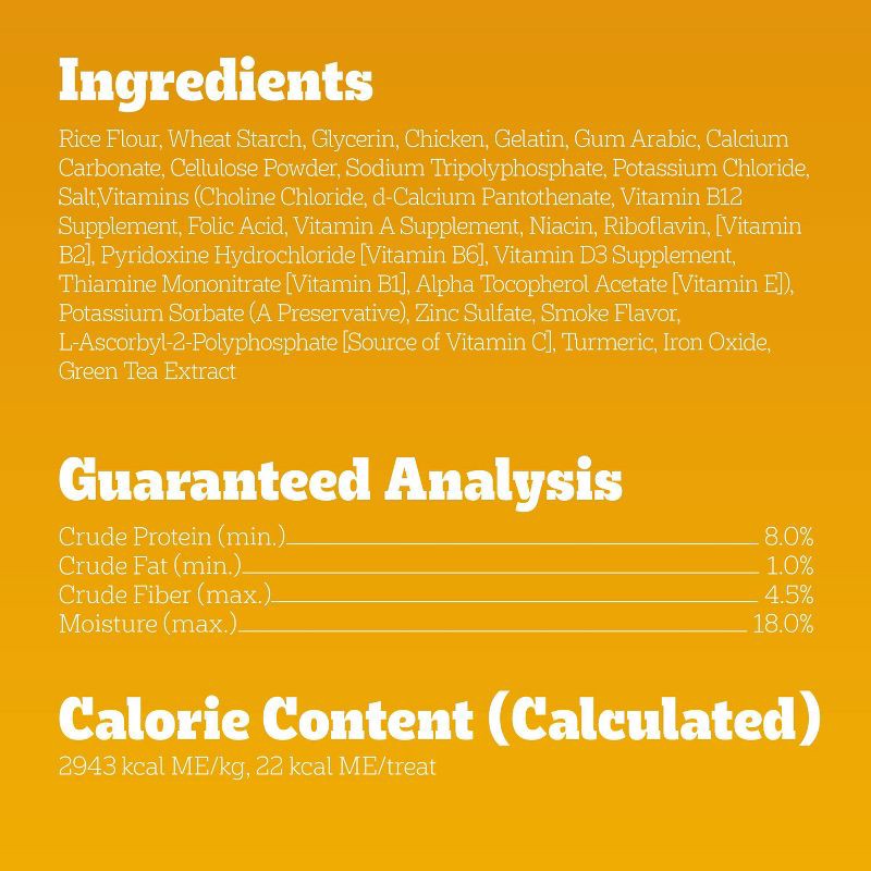 slide 10 of 10, Pedigree Dentastix Dental Dog Treats with Chicken for Small Dog - 24ct, 24 ct