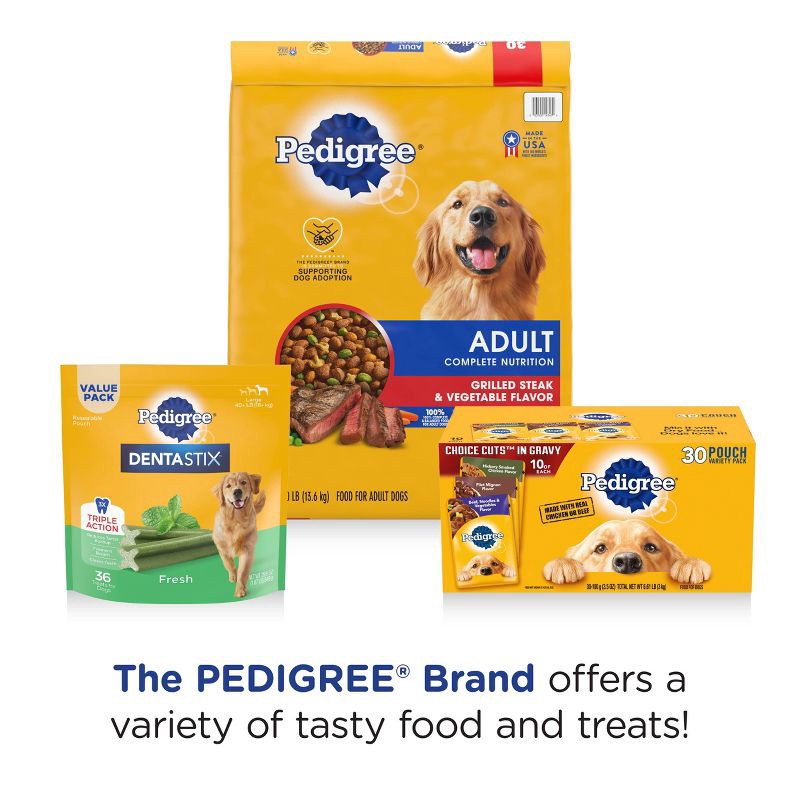 slide 9 of 9, Pedigree Dentastix Mint and Spearmint flavor Dental and Hard Chewy Dog Treats for Small Dog - 21ct, 21 ct