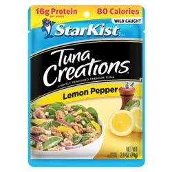 StarKist Tuna Creations Lemon Pepper Pouch - 2.6oz