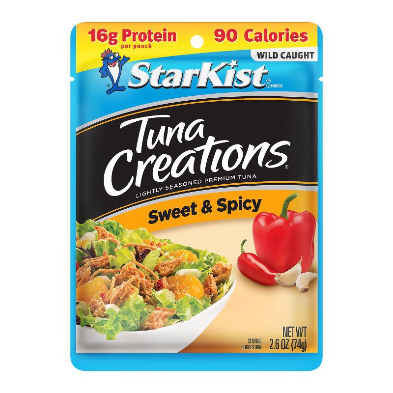 slide 1 of 9, StarKist Tuna Creations Sweet & Spicy Pouch - 2.6oz, 2.6 oz