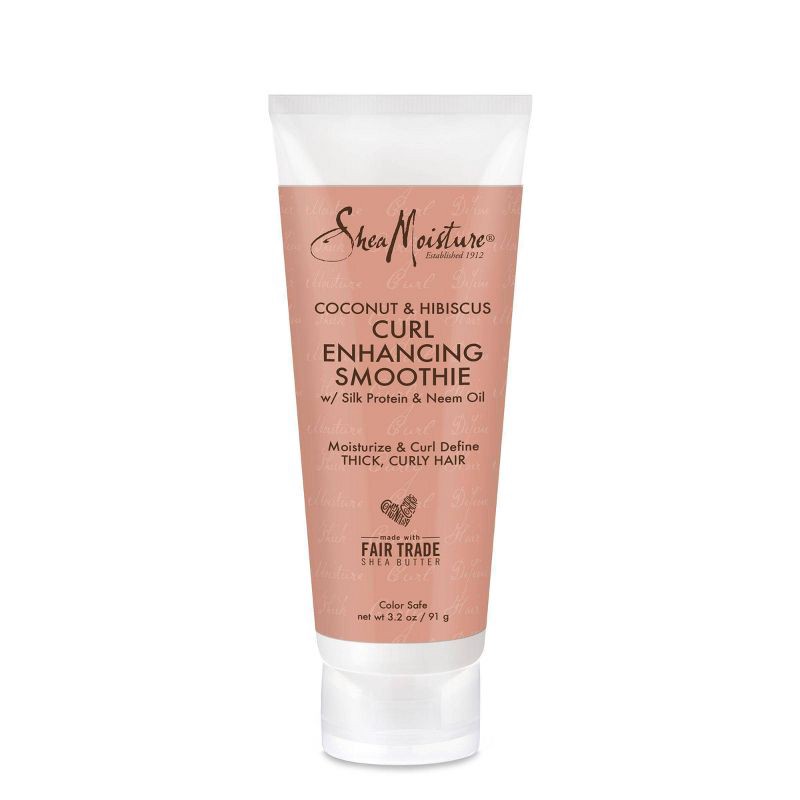 slide 2 of 7, SheaMoisture Coconut and Hibiscus Curl Enhancing Smoothie For Thick Curly Hair - 3.2oz, 3.2 oz