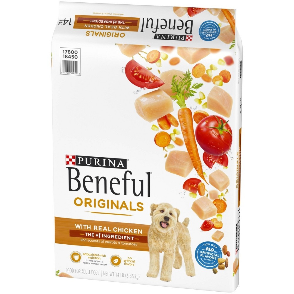 slide 5 of 5, Purina Beneful Originals with Real Chicken Adult Dry Dog Food - 14lbs, 14 lb