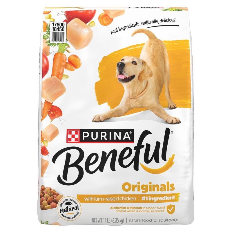 slide 1 of 11, Purina Beneful Originals with Real Chicken Adult Dry Dog Food - 14lbs, 14 lb