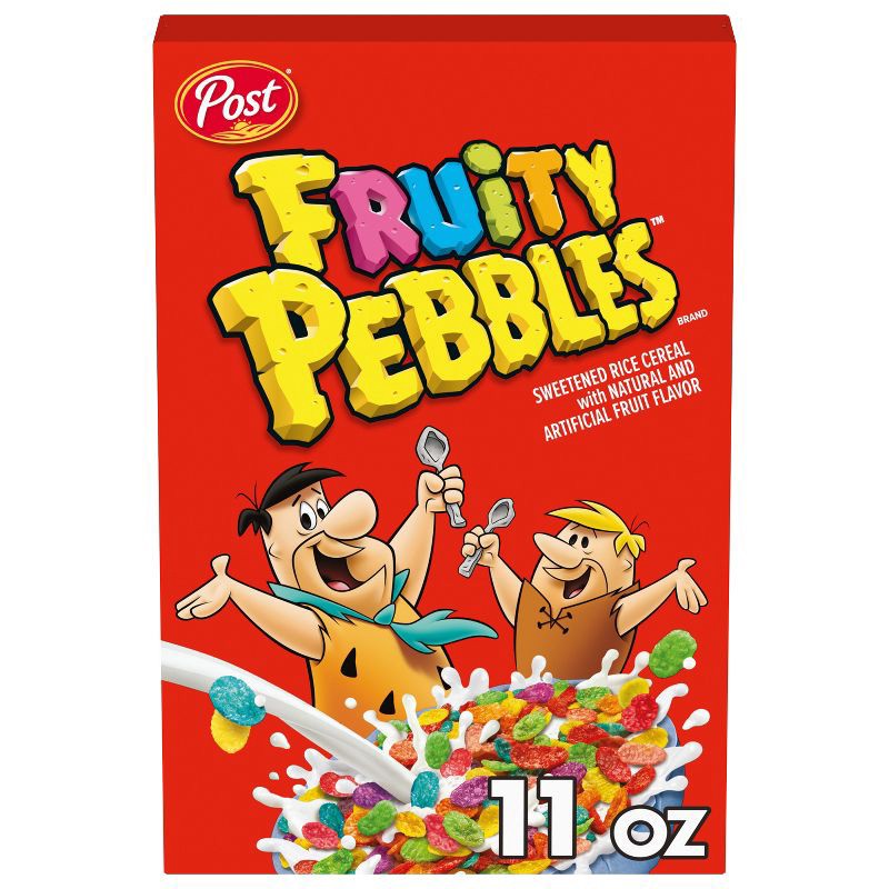 slide 12 of 12, Post Fruity Pebbles Breakfast Cereal - 11oz, 11 oz