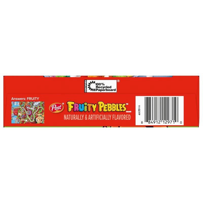 slide 11 of 12, Post Fruity Pebbles Breakfast Cereal - 11oz, 11 oz