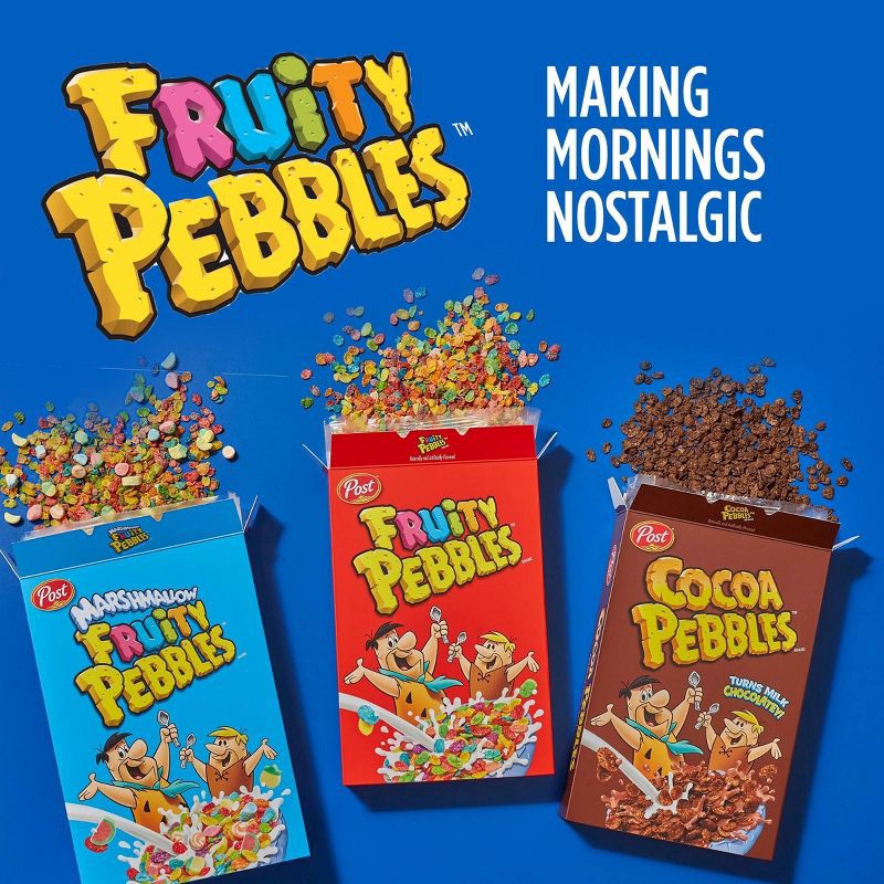 slide 12 of 13, Post Cocoa PEBBLES Breakfast Cereal - 11oz, 11 oz
