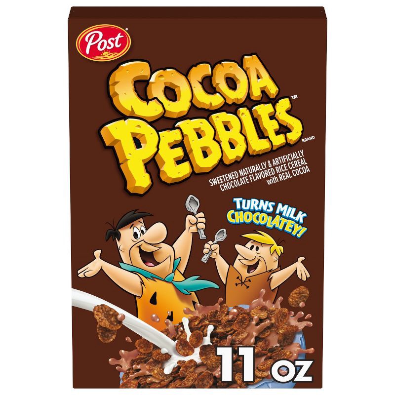 slide 1 of 13, Post Cocoa PEBBLES Breakfast Cereal - 11oz, 11 oz