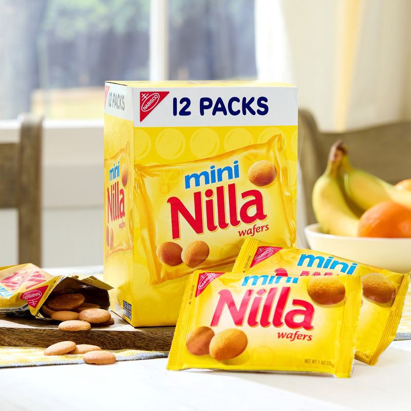 slide 2 of 6, Mini Nilla Wafers Cookies - Munch Pack - 12oz/12ct, 12 ct; 12 oz